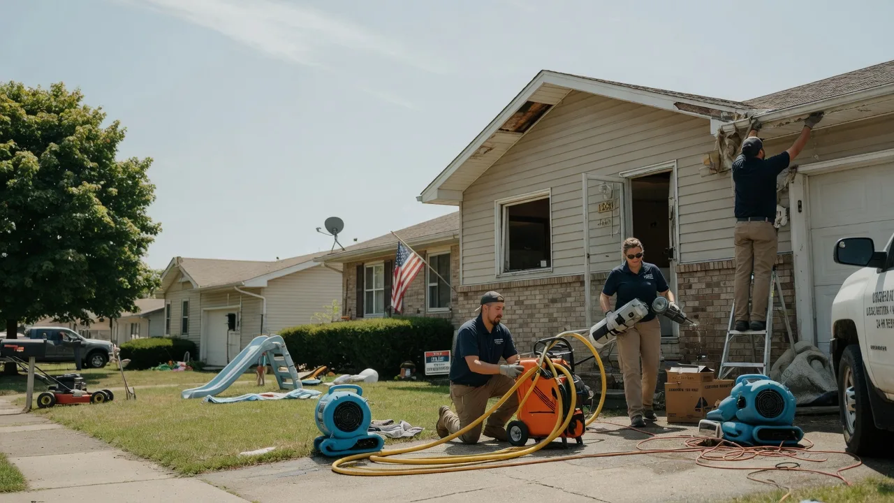 Water Damage Restoration in West Point, IL near me